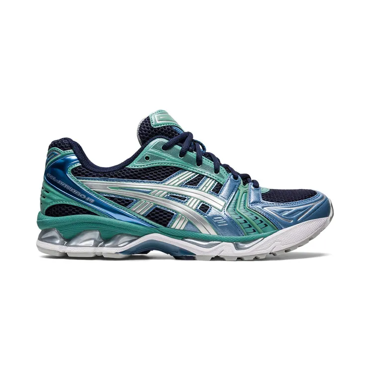 ASICS Gel-Kayano 14 Midnight Blue Pure Silver Aqua (1201A019-402)
