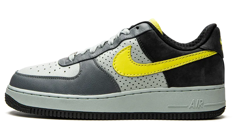 Nike Air Force 1 Low Premium ‘Wildwood’ Flint Grey/Sonic Yellow-Black (318775-071)