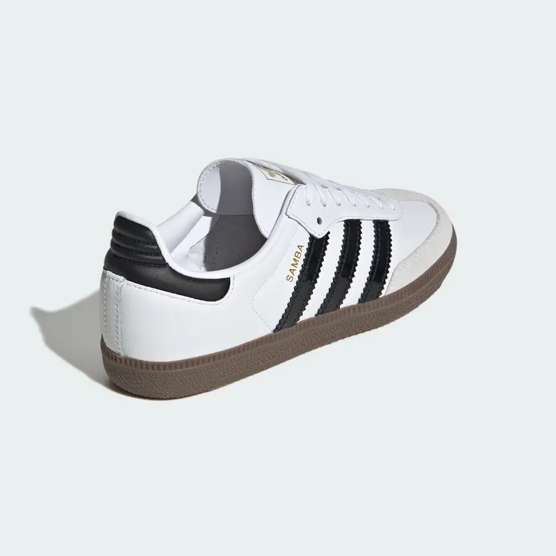 adidas Samba OG White Black Patent Stripes (JQ2846)