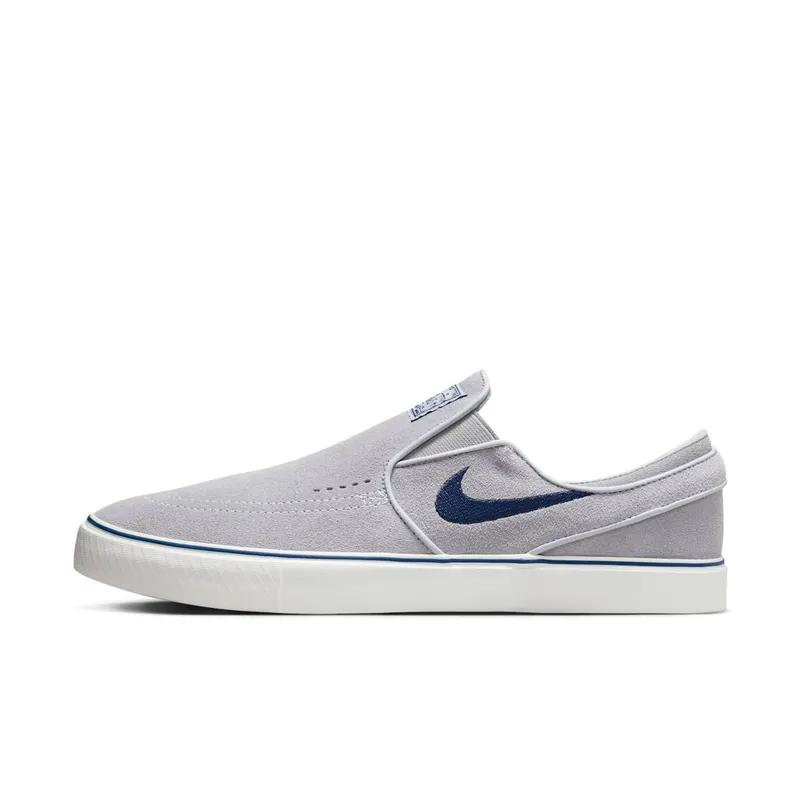Nike SB Janoski+ Slip Wolf Grey Summit White Navy (FN5893-002)