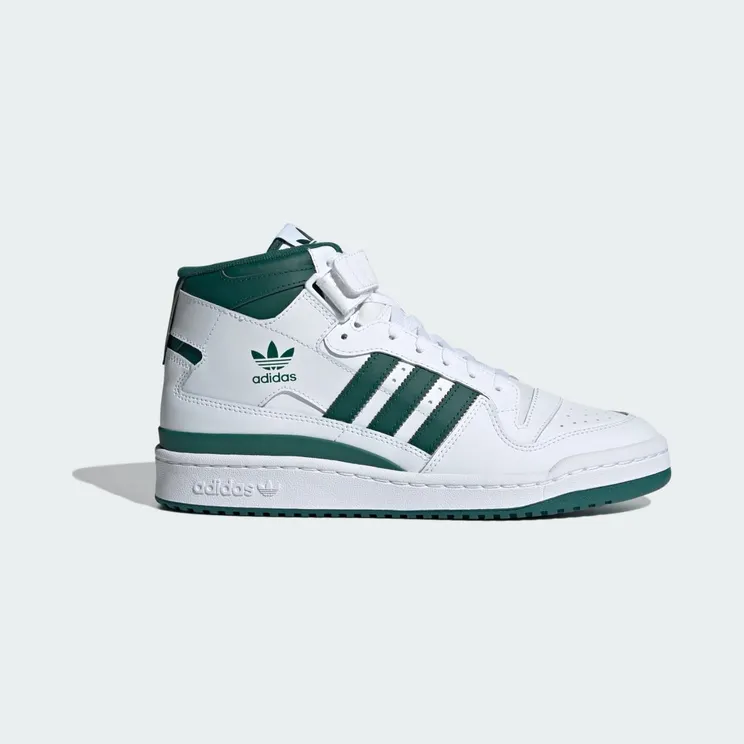 adidas Forum Mid Cloud White / Collegiate Green / Cloud White (IG3758)