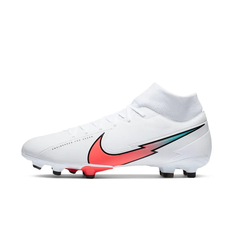 Nike Mercurial Superfly 7 Academy MG White Crimson Jade (AT7946-163)