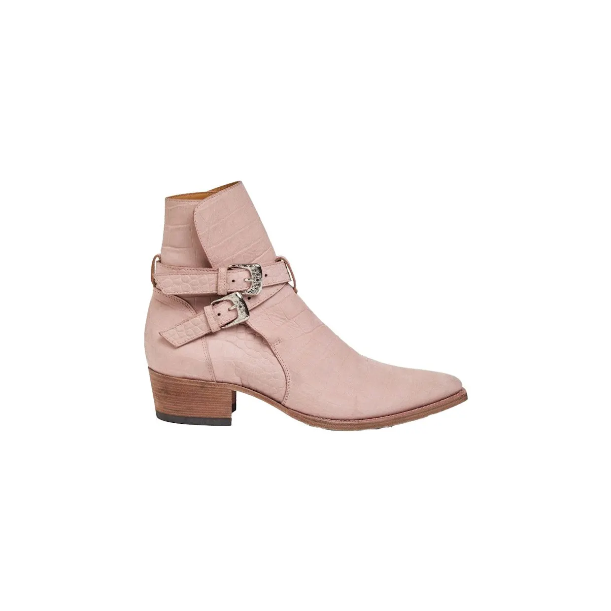 AMIRI Jodhpur Boots Salmon Croc (Y0F20425CN-SAL)