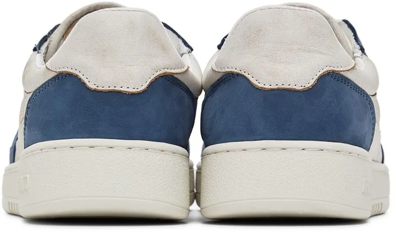 Axel Arigato SSENSE Exclusive Off-White & Blue Dice Lo Sneakers (F0002021)