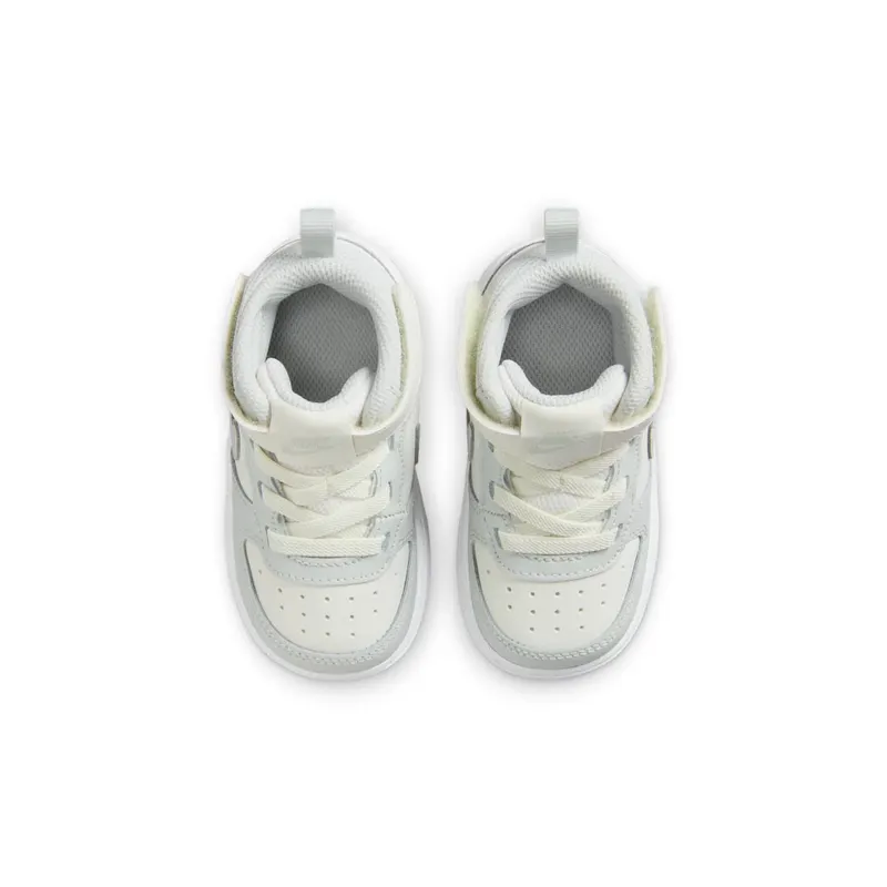 Nike Court Borough Mid 2 TD “Sail White Light Silver” (CD7784-127)