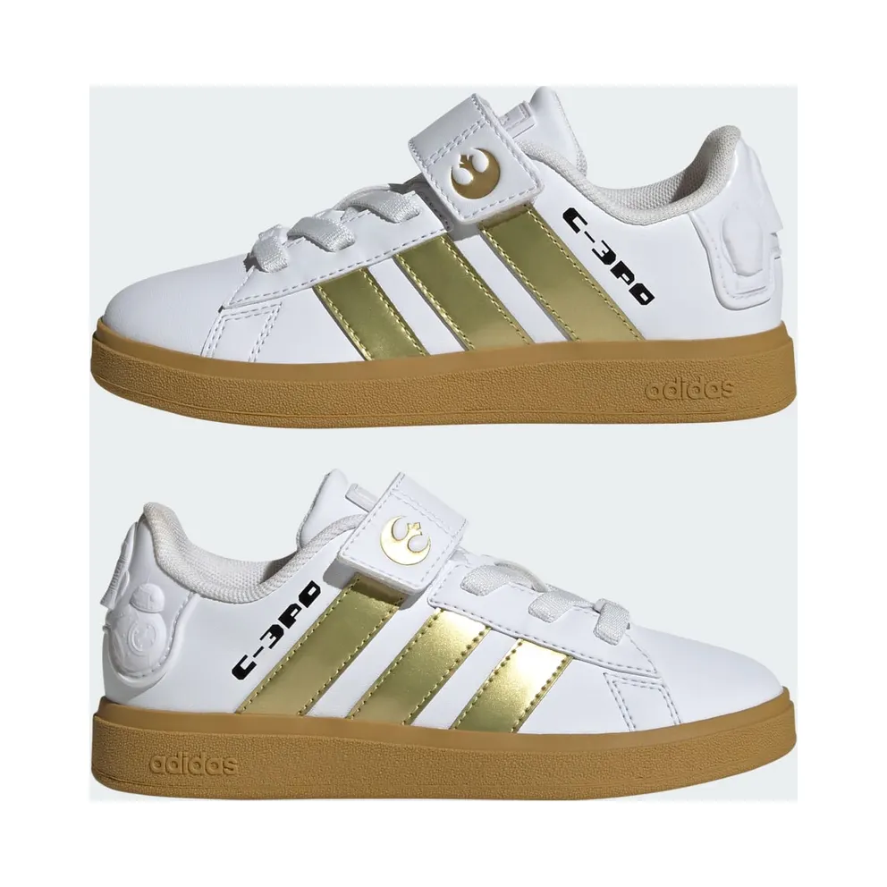 Adidas adidas x Star Wars Grand Court 2.0 Cloud White / Gold Metallic / Preloved Bronze (IH1135)