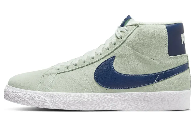 Nike SB Zoom Blazer Mid “Barely Green / White / Navy” (864349-303)
