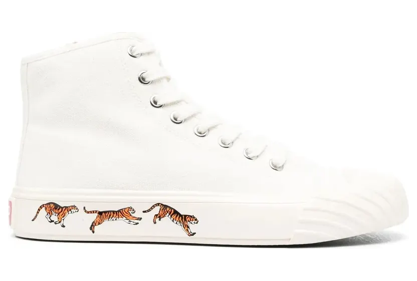 Kenzo met tijgerprint “White” (FC62SN020F50)