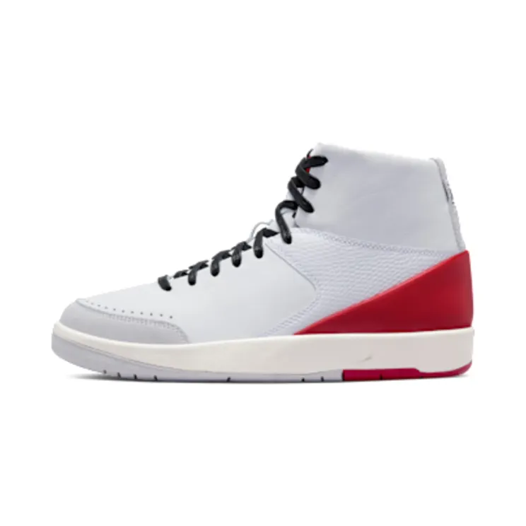 Air Jordan 2 x Nina Chanel Abney “White / Gym Red / Sail” (DQ0558-160)