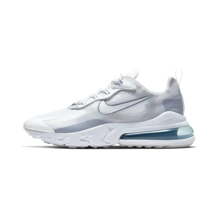 Nike Air Max 270 React SE “White / Pure Platinum / Indigo Fog” (CT1265-100)