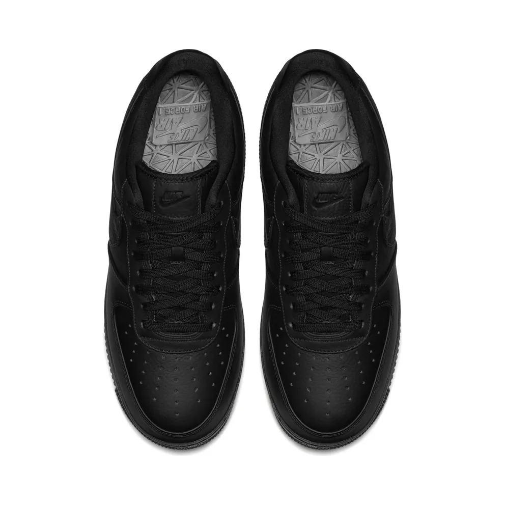 Nike Air Force 1 Low CMFT Equality Black History Month (2018) Black/Black-White-Metallic Gold (AQ2125-001)