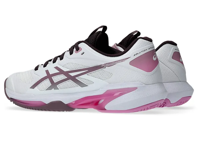 ASICS SOLUTION SPEED FF 4 CLAY “White / Dusty Mauve” (1042A305-102)