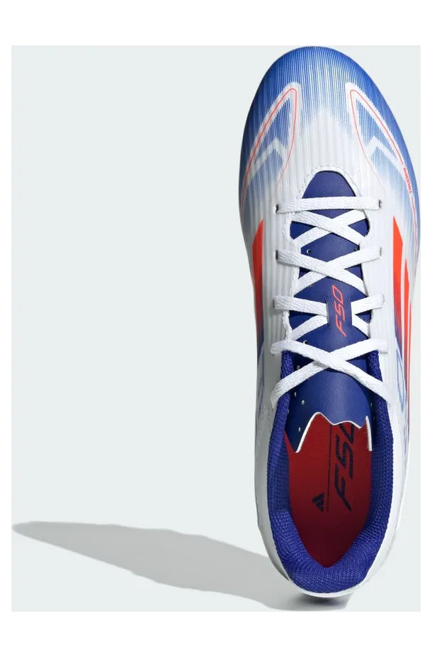 adidas F50 Club Flexible Ground Cloud White Solar Red Lucid Blue (IE0611)