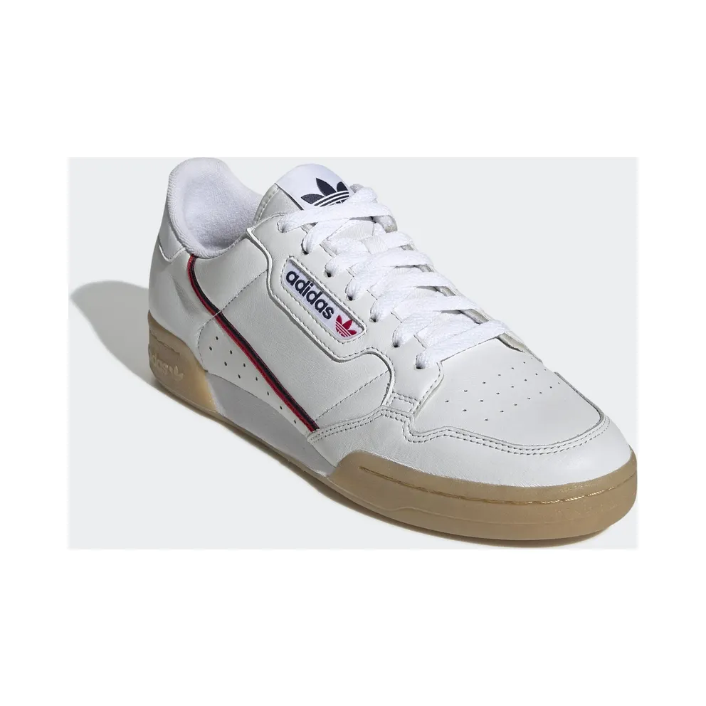adidas Continental 80 Crystal White Crystal White/Collegiate Navy/Scarlet (EE5393)