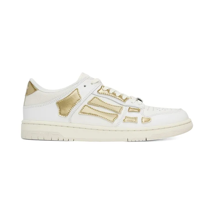 AMIRI Skel Top Low Metallic White Gold (AMFOSR1034-156)