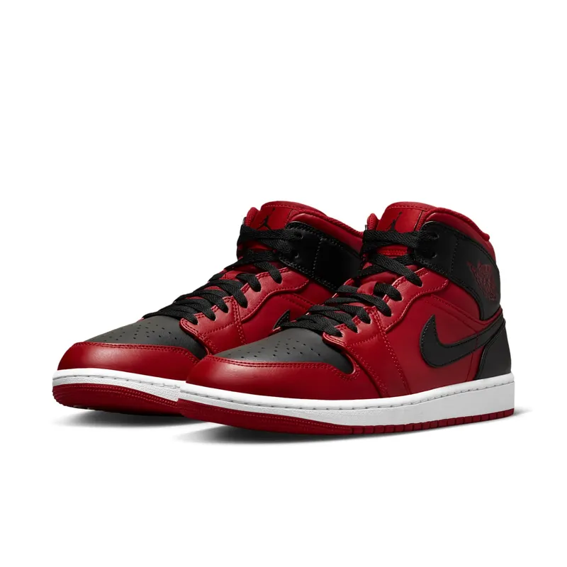 Air Jordan 1 Mid Red (554724-660)