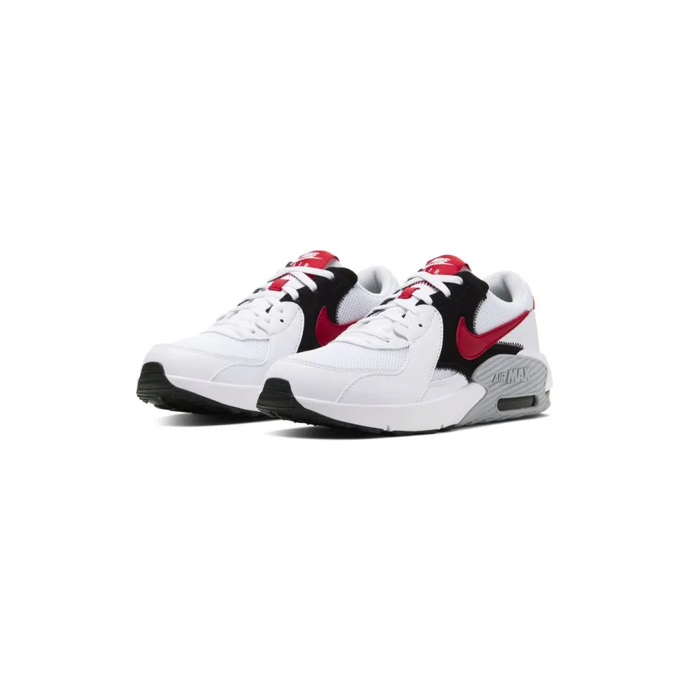 Nike Air Max Excee White University Red (GS) White/Black/Wolf Grey (CD6894-105)