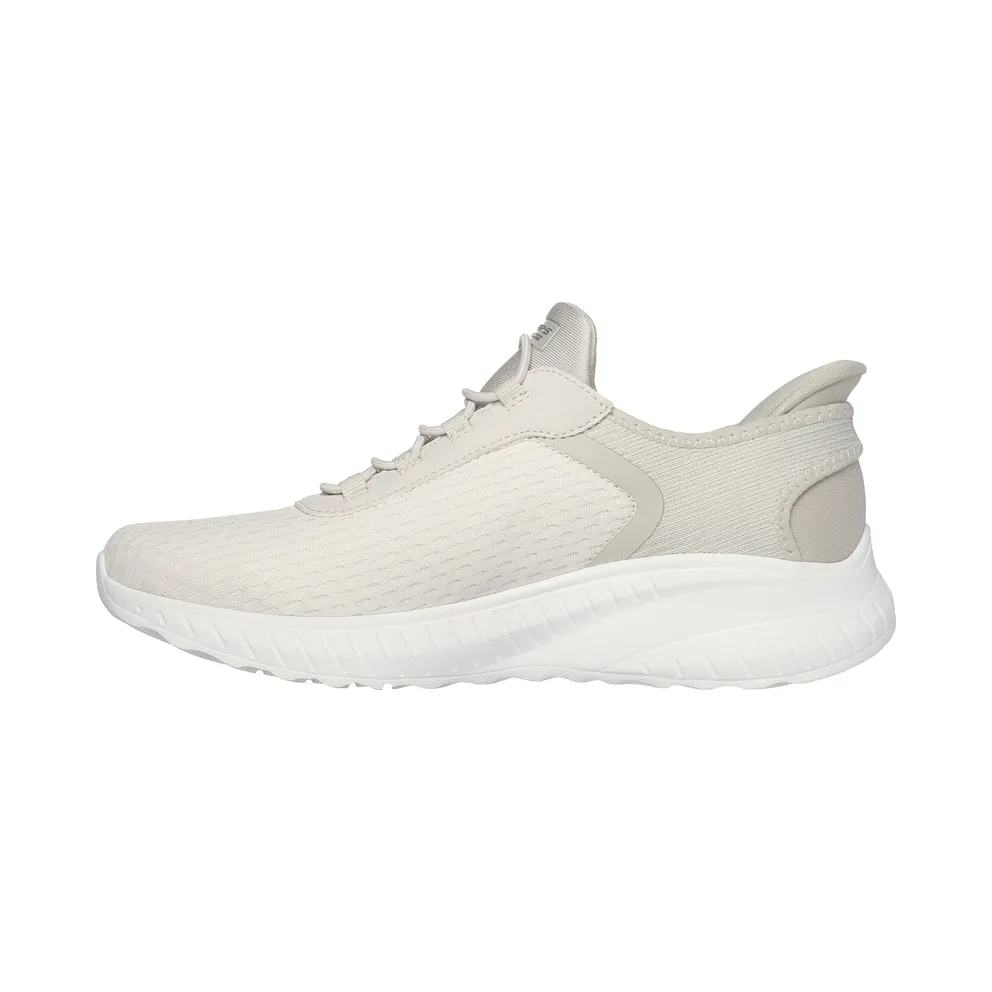 Skechers Slip-ins: BOBS Sport Squad Chaos – Off-White – “White” (117504 OFWT)