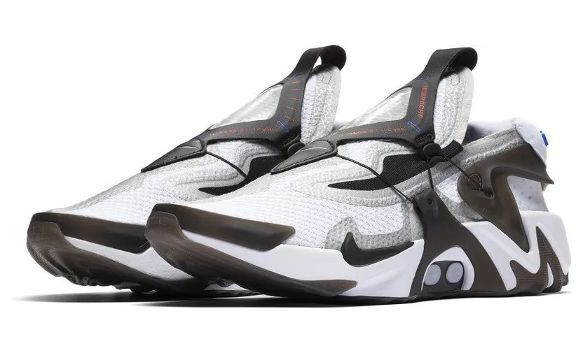 Nike Adapt Huarache ‘White Black’ (EU Charger) (2019) (CT4092-110)