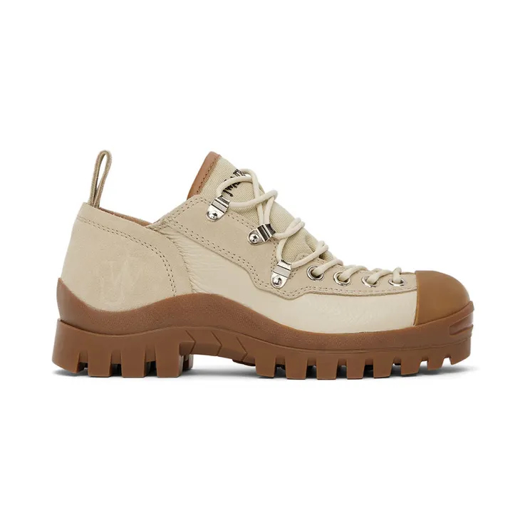 JW Anderson Beige Hiking Low-Top Sneakers (ANW38002A 15057)