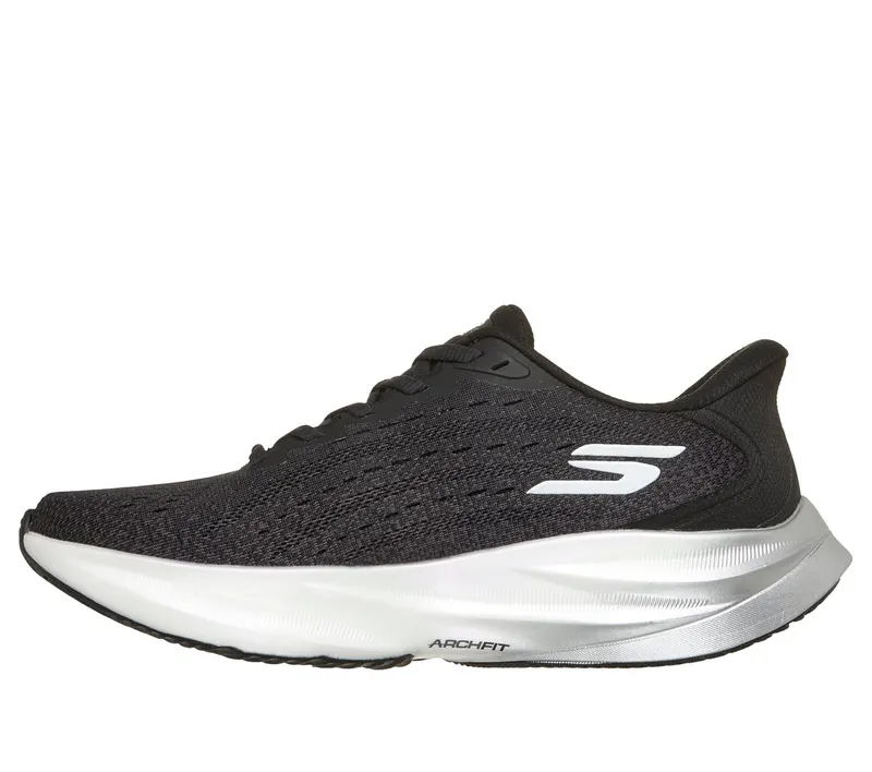 Skechers Slip-ins: Aero Spark Sneaker Black/Silver