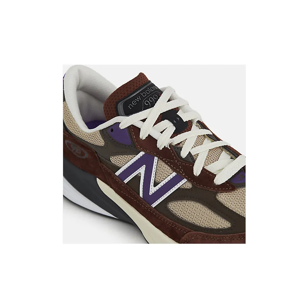 New Balance 990v6 “Made in USA – Rich Oak / Cosmic Grape” (U990OP6)