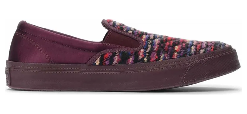 Converse Deckstar Slip Missoni Burgundy (W) (151013C)