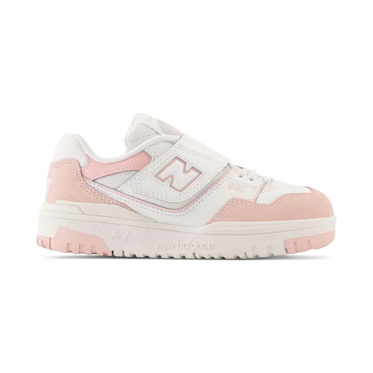 New Balance 550 Bungee Lace White Pink Haze (PHB550CD)