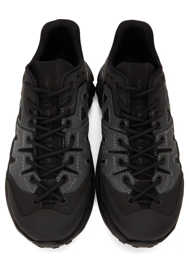 Moncler Genius 2 Moncler 1952 Black Silencio Sneakers (H10924M70600M1861) (5)