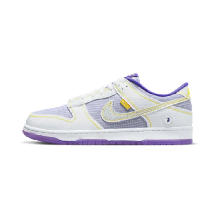 Nike Dunk Low Union Passport Pack Court Purple – Grey “Court Purple / Opti Yellow / White” (DJ9649-500)