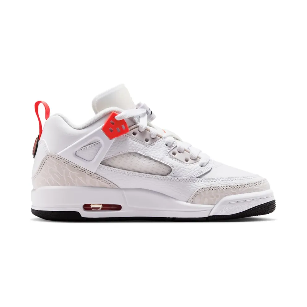 Jordan Spizike Low GS “White Bright Crimson” (IQ0320-100)