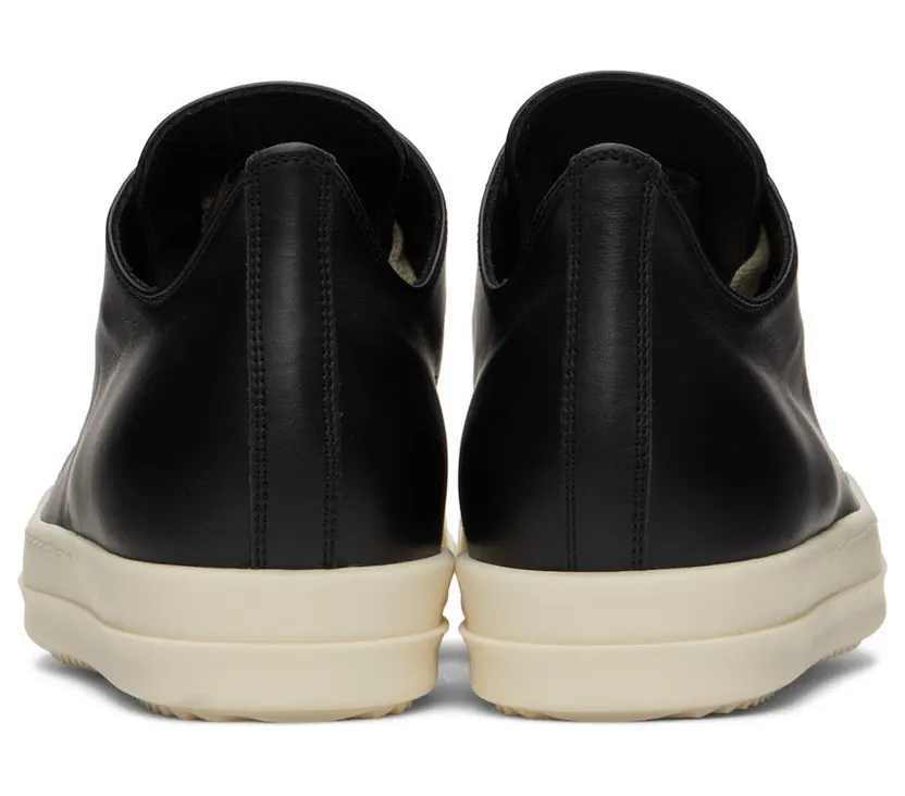 Rick Owens Black Jumbo Lace Sneakers (RP02B6891 LPO) (2)