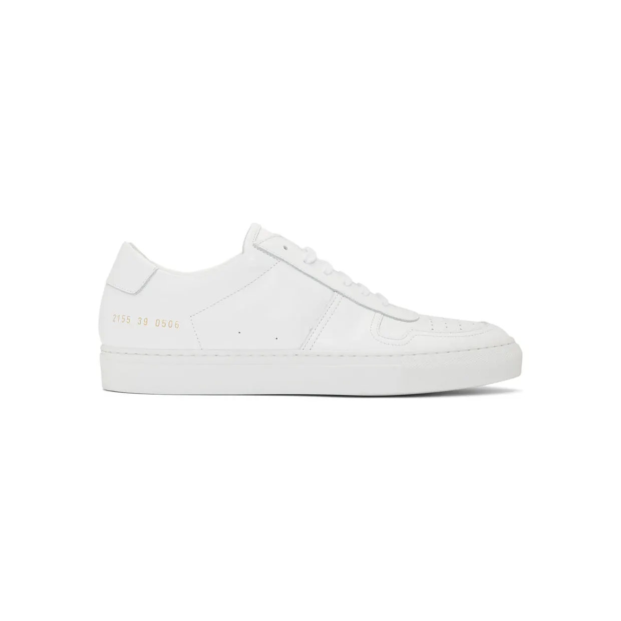 Common Projects White BBall Low Sneakers (ARTICLE 2155)