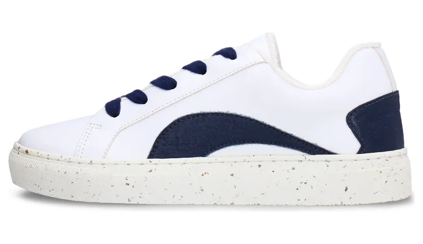 Nae Vegan Shoes Nae Vegan Navy / White (BERLINBLUEAPPLESKIN36)