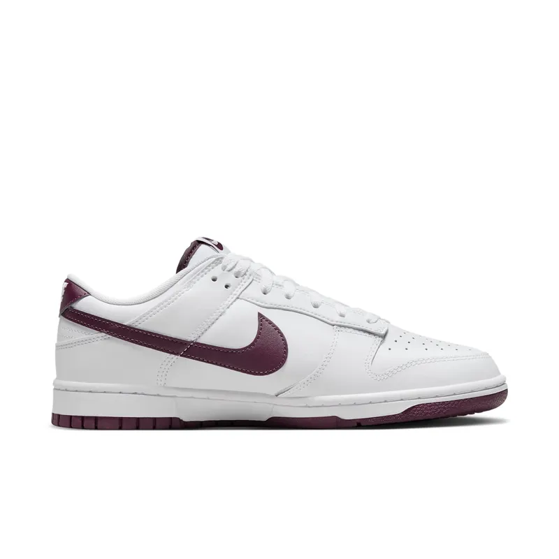Nike Dunk Low Retro “White Night Maroon” (DV0831-102)