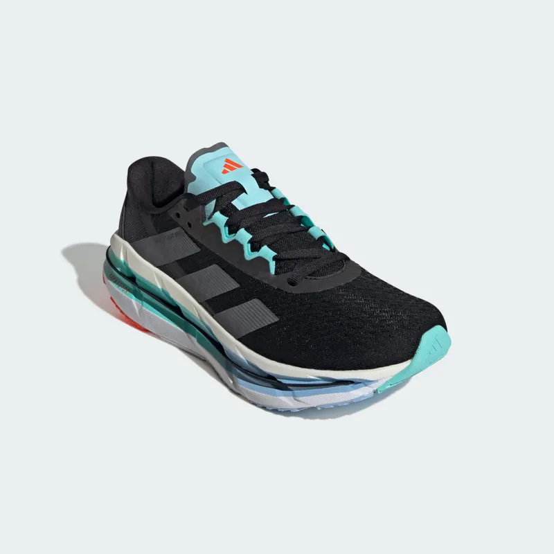 Adidas Adistar Byd Running Shoes Core Black / Iron Metallic / Flash Aqua (JI1225)