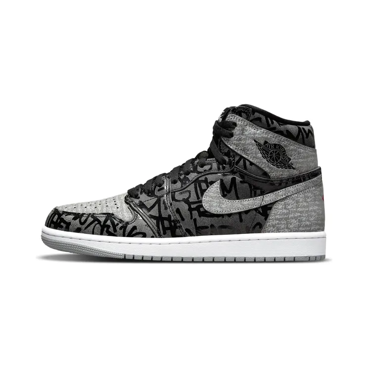 Air Jordan 1 High OG Rebellionaire “Black / Particle Grey / White” (555088-036)