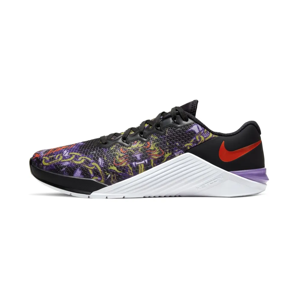 Nike Metcon 5 “Black / Purple Nebula / White / Bright Cactus” (AQ1189-035)