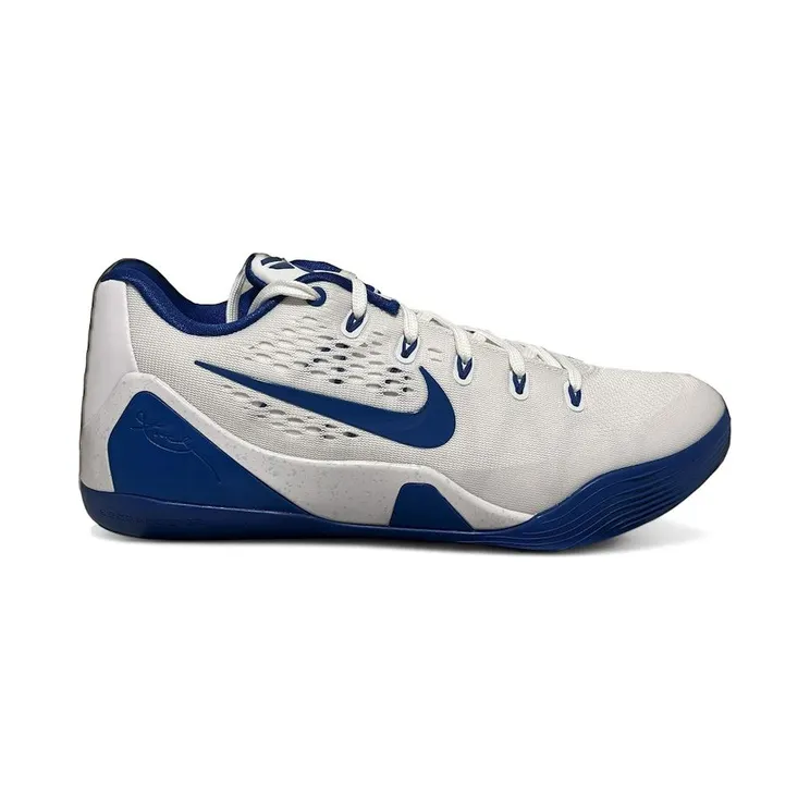Nike Kobe 9 EM Low Protro Kentucky Wildcats PE White (HV57331814661)