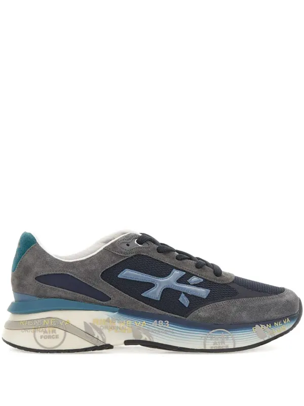 Premiata with logo and hak – Blue (MOERUN7772)