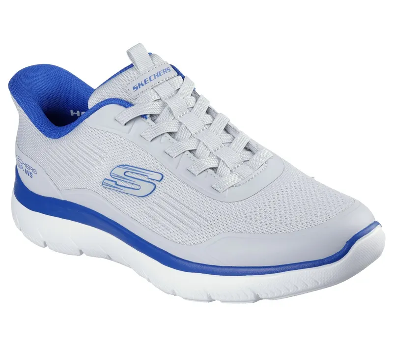 Skechers Slip-ins: Summits – Leyter Sneaker Grey/Blue