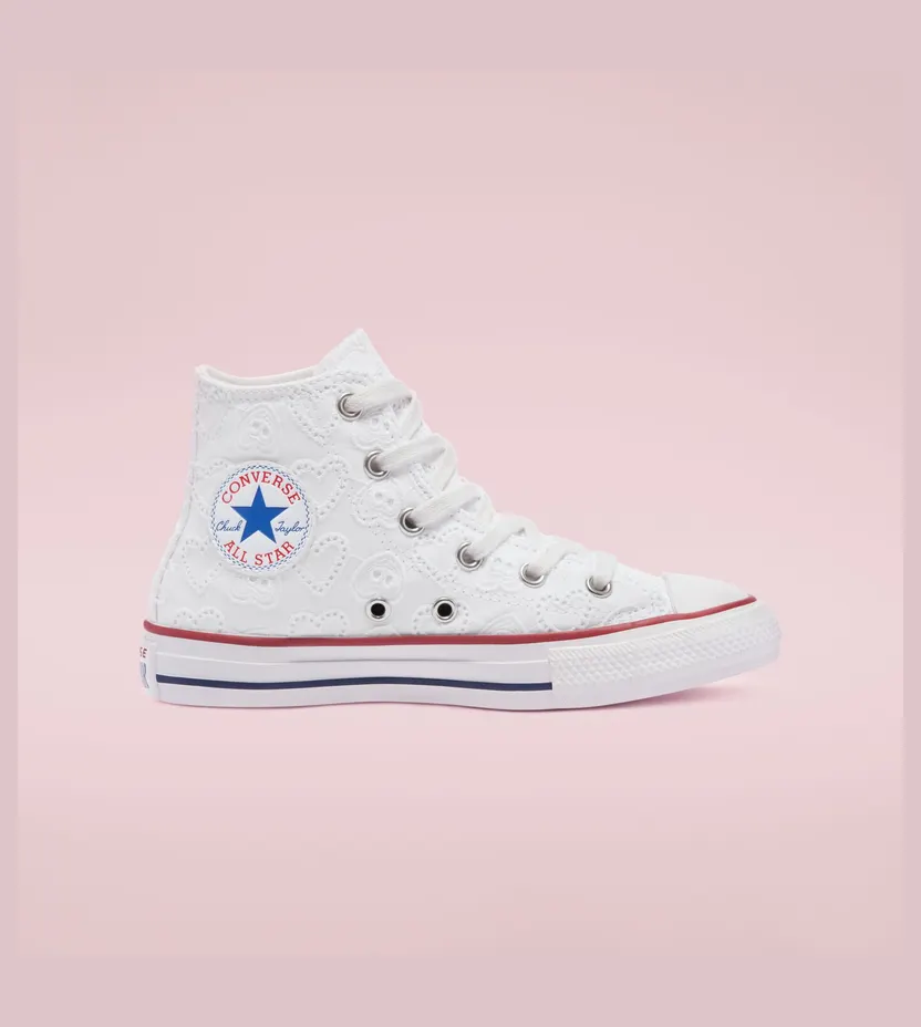 Converse Love Ceremony Chuck Taylor All Star High Top White/vintage White/multi (671097C)