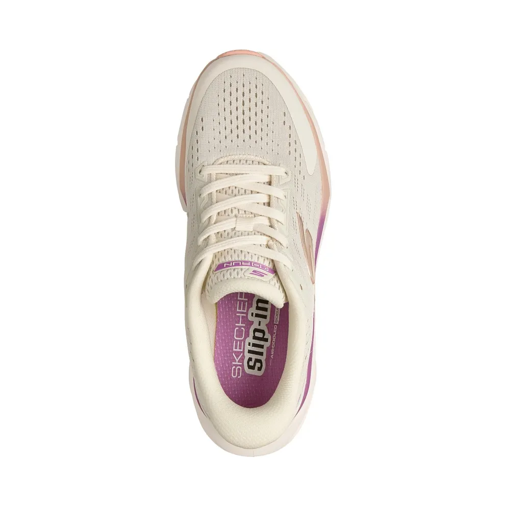 Skechers Slip-ins: Glide-Step Vortex Sneaker Natuurlijk