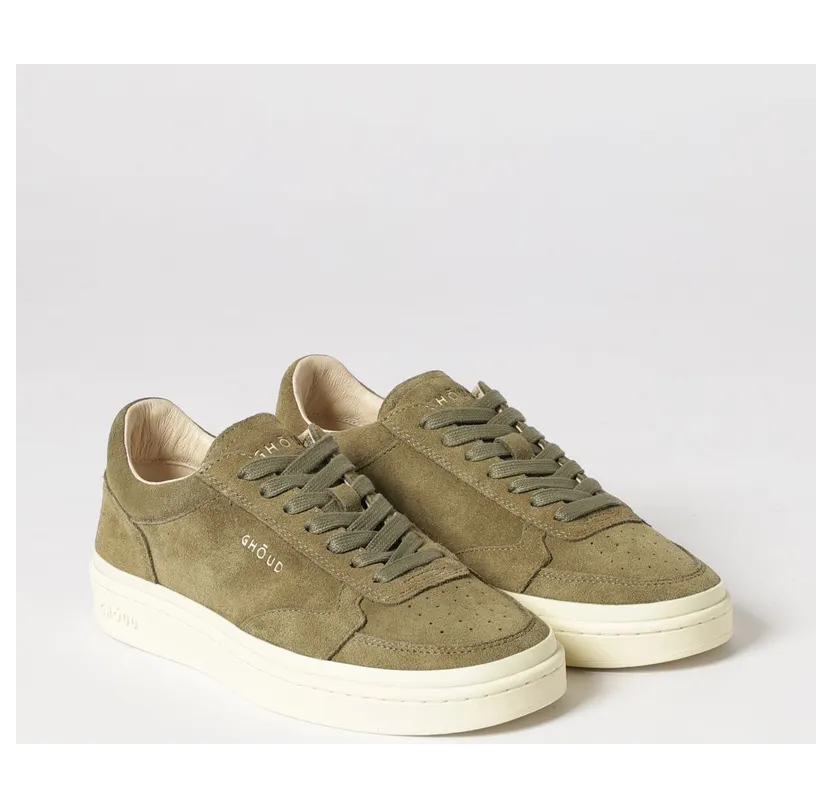 Ghoud Pads Suede Sneakers Olive (E1UNPALMSU03) (2)