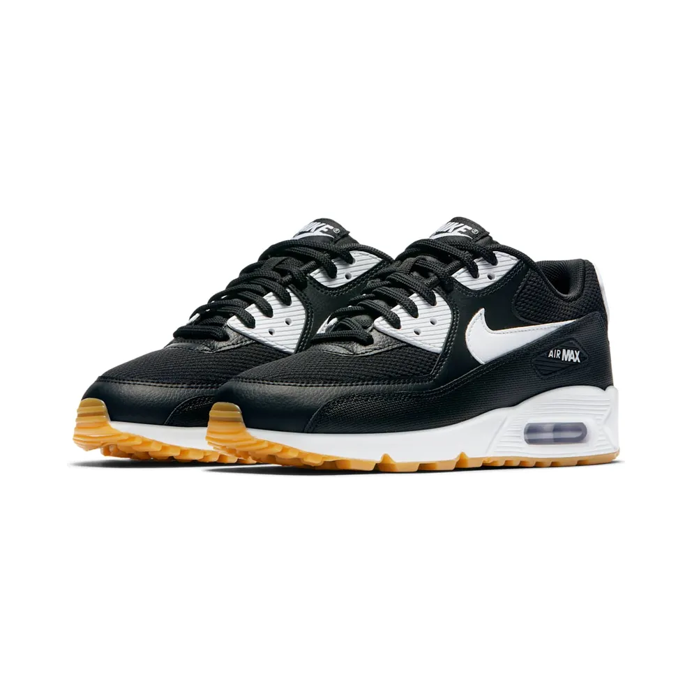 Nike Air Max 90 Black White Gum (W) Black/Gum Light Brown-White-White (325213-055)