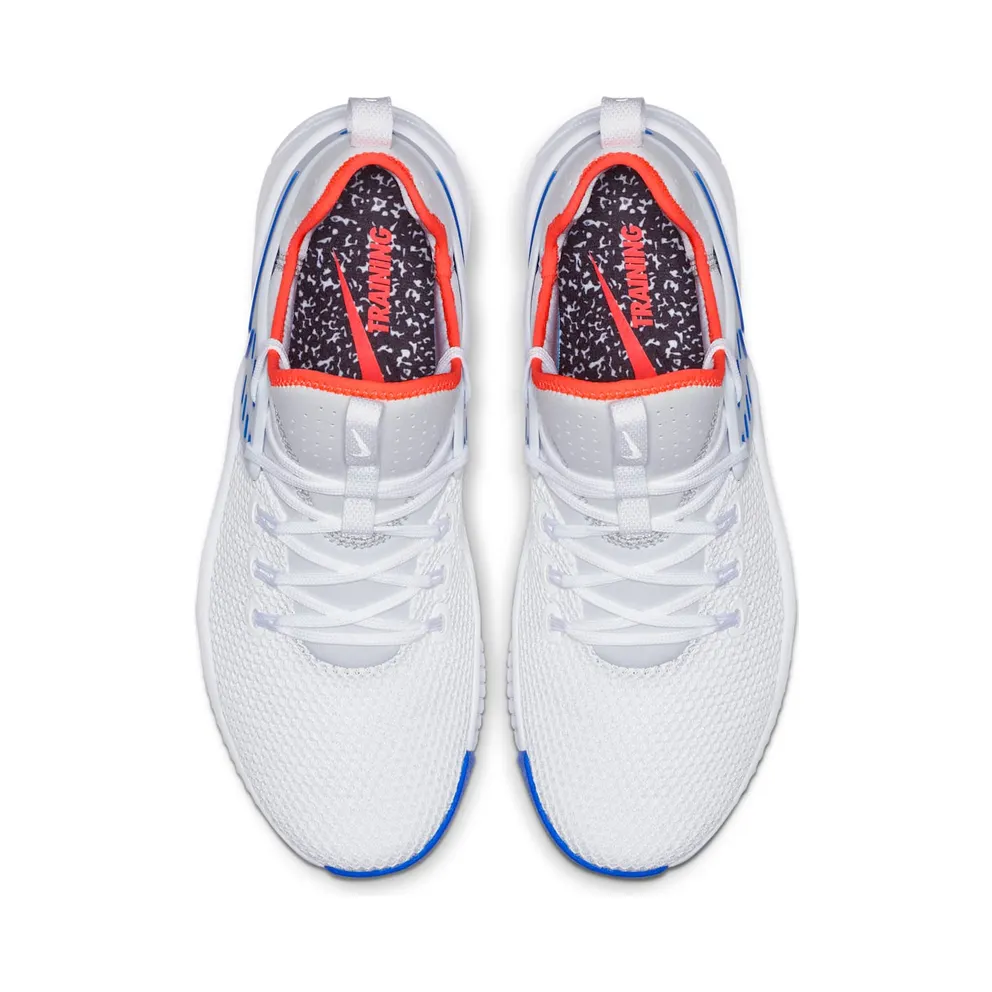 Nike Free Metcon “White / Pure Platinum / Flash Crimson / Racer Blue” (AH8141-140)