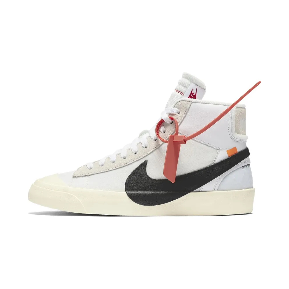 Nike Blazer Mid Off-White White/Black-Muslin (AA3832-100)