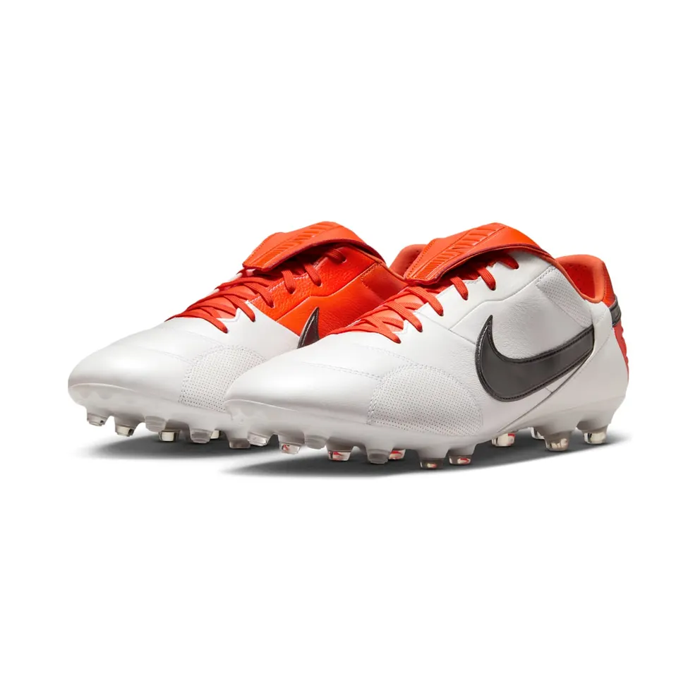 Nike Premier 3 FG White Team Orange Black (HM0265-800)