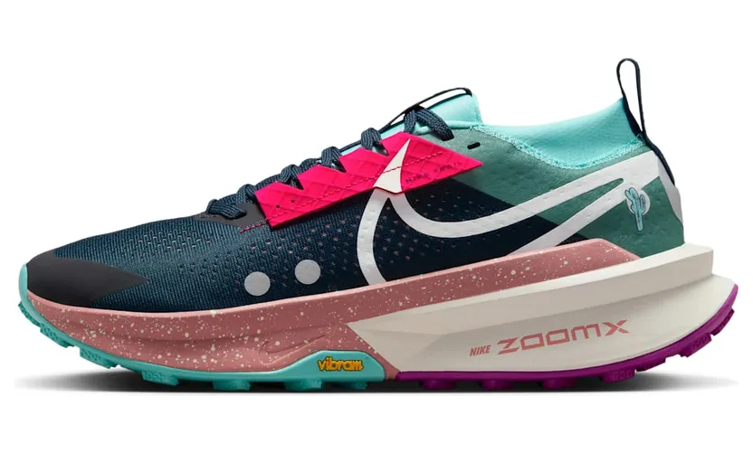 Nike ZoomX Zegama 2 Armory Navy Green Frost Vivid Grape Sail (FD5190-400)