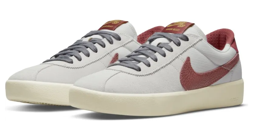 Nike SB Bruin React Grey Team Red